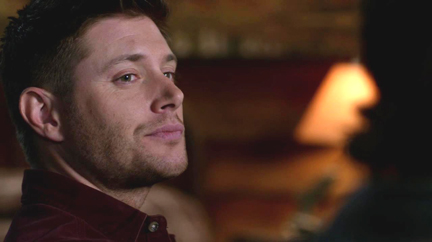 Deans looks over trying to connect with Sam, just as Sam shuts down again. Deans looks over trying to connect with Sam, just as Sam shuts down again.